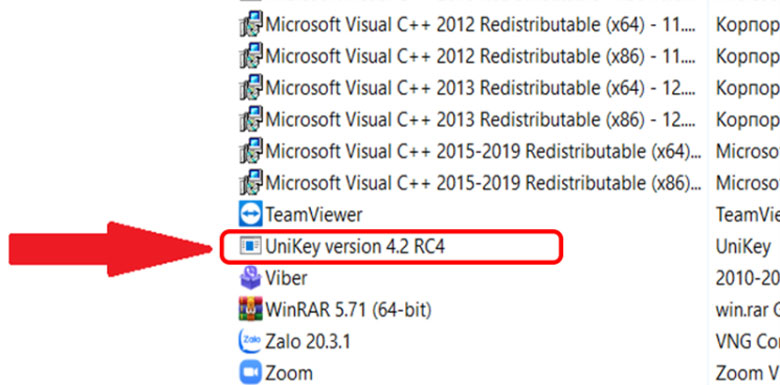 Unikey bị lỗi