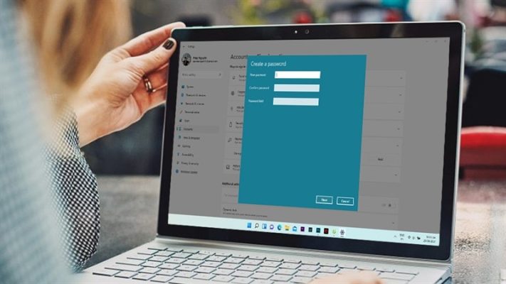 Cách đặt mật khẩu máy tính win 11