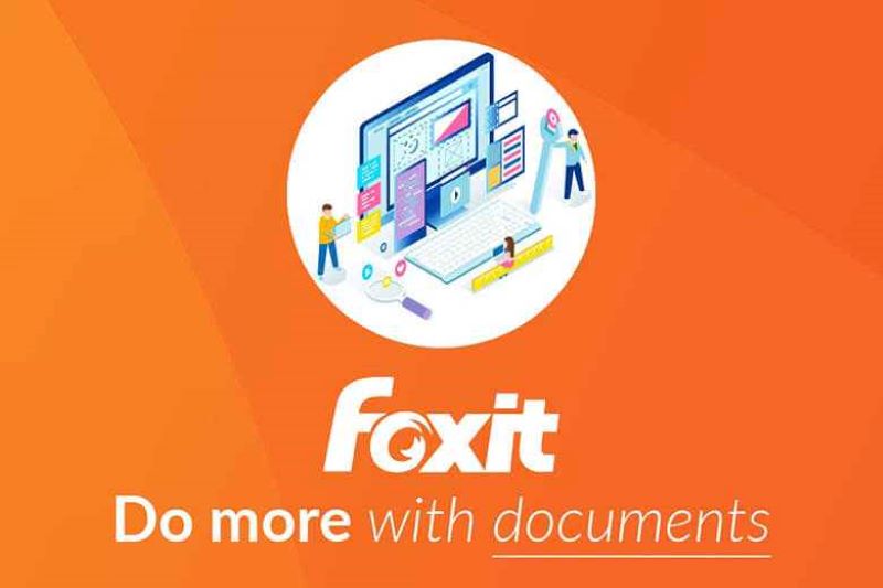 Foxit Reader - phần mềm cắt file PDF đơn giản