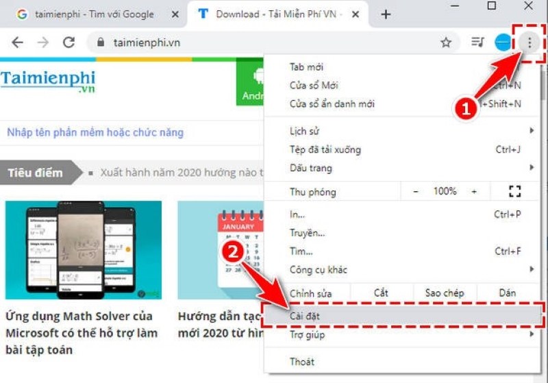 Cách tắt thông báo Chrome trên trình duyệt