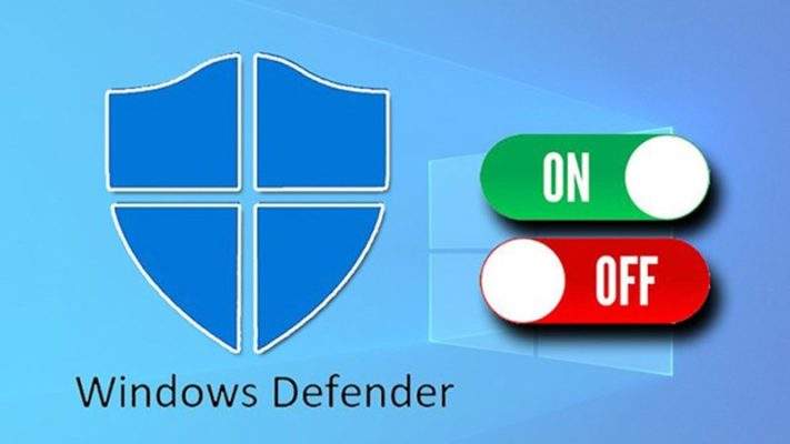 cách tắt windows denfender