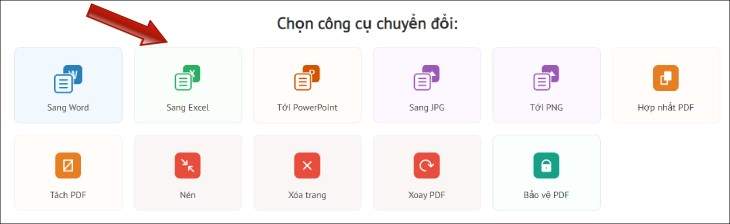 Nhấn Sang Excel