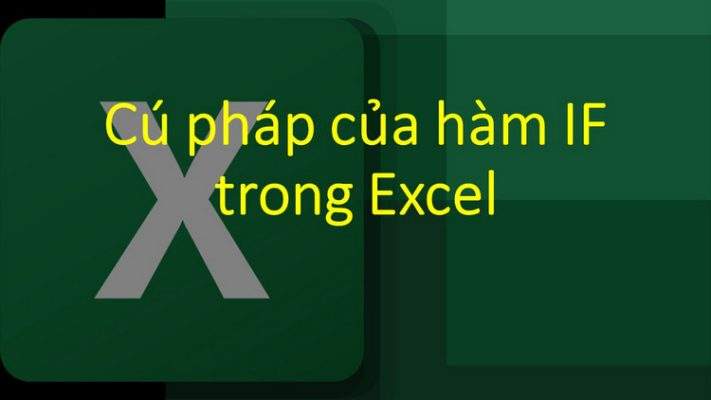 cách dùng hàm trong excel