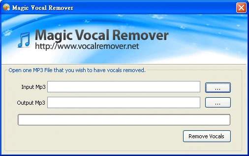 Phần mềm Magic Vocal Remover