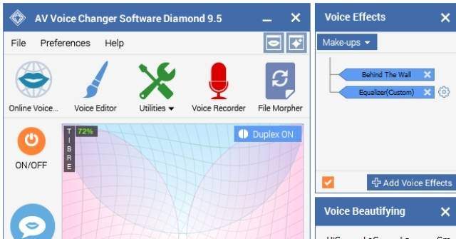 phần mềm đổi giọng AV Voice Changer Solfware Diamond